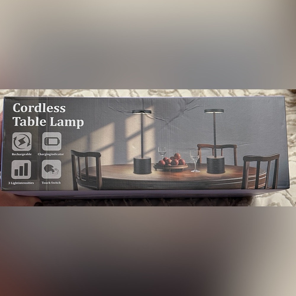 2 Kakanuo Cordless Table Lamps